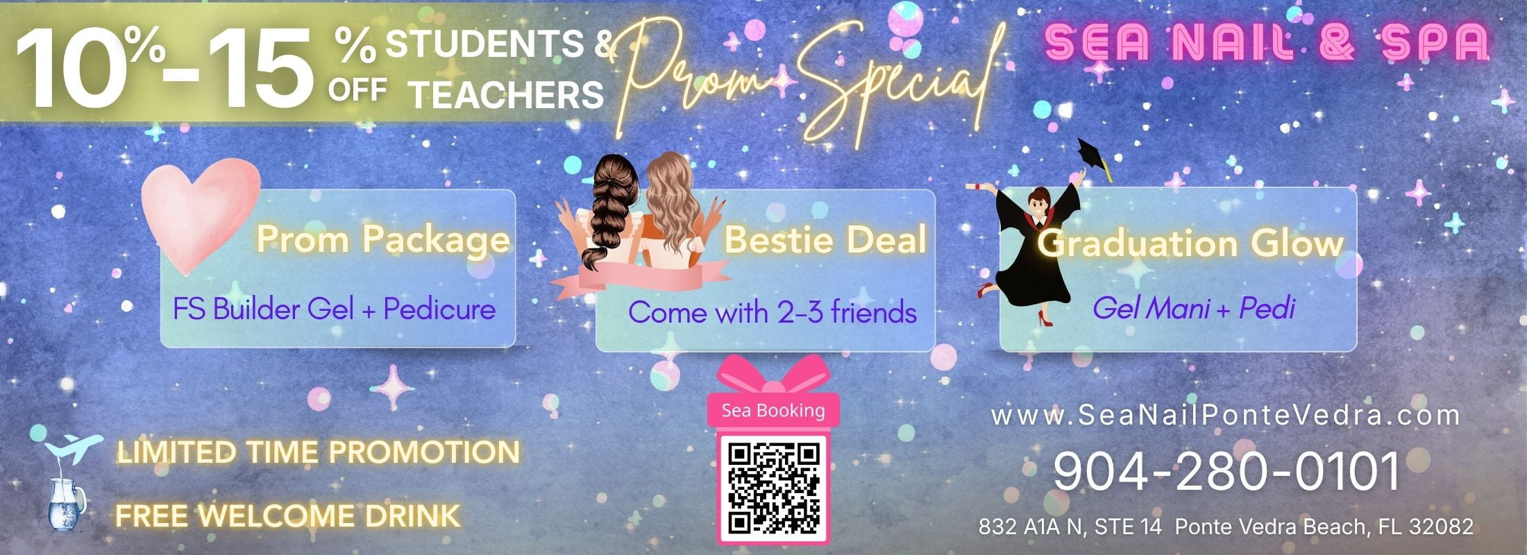 15% off Students Teachers